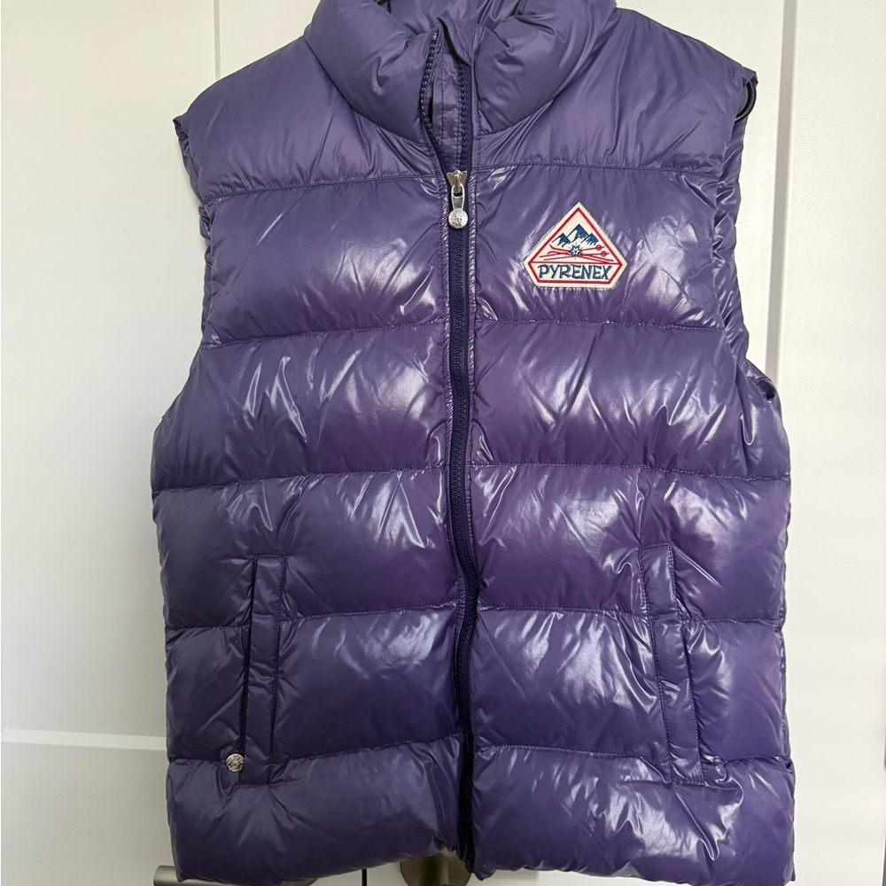 Women’s Pyrenex Purple Down Puffer Vest